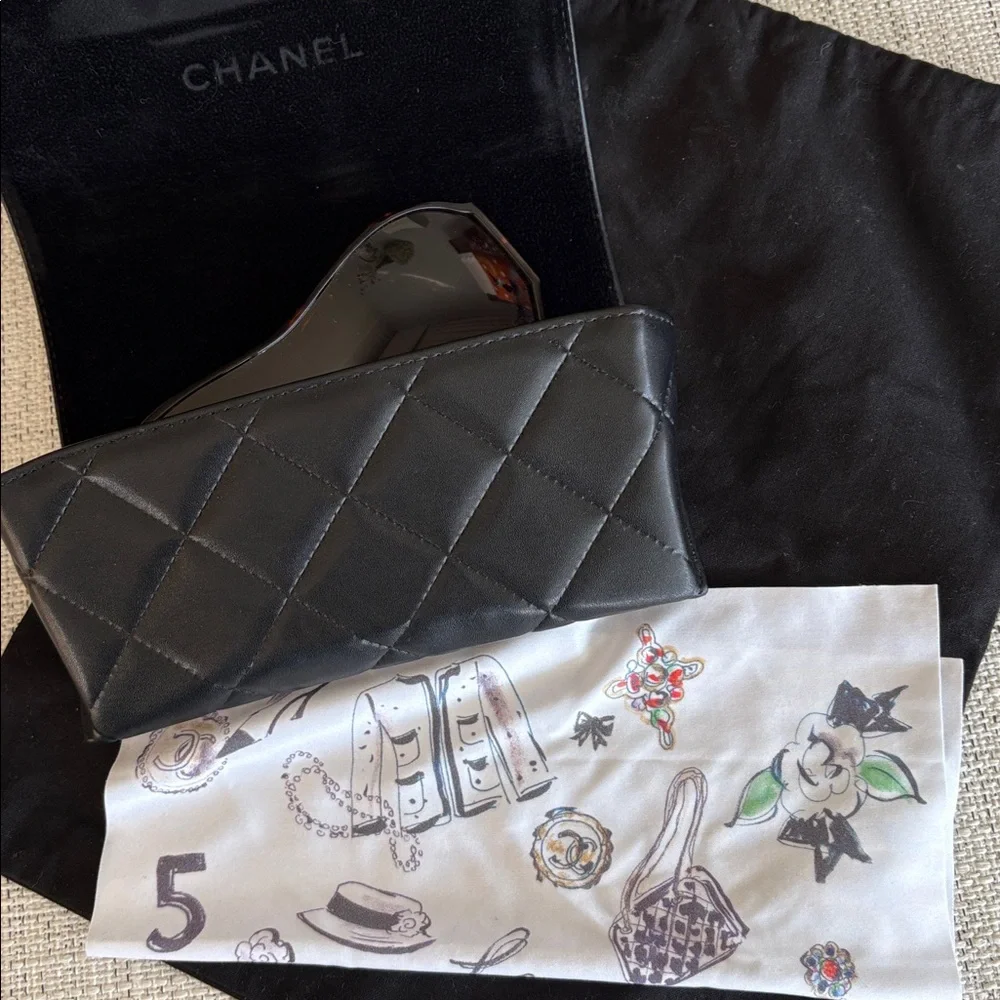 Chanel Brown Tone Sunglasses - Picture 6 of 13